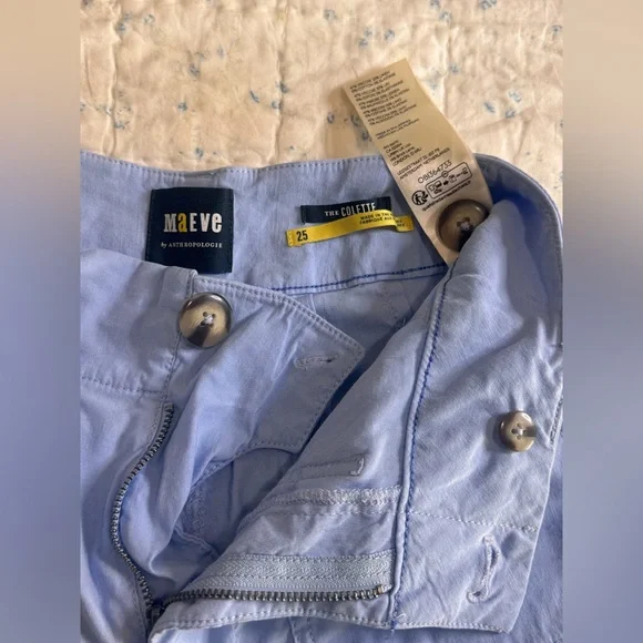 Anthropologie Colette Magic Fabric Crop Wide-
Leg Pants by Maeve 25 - Picture 9 of 13